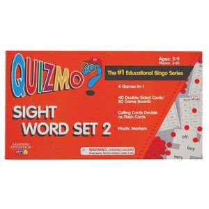 Quizmo 4 Games in 1 – Sight Word Set 2
